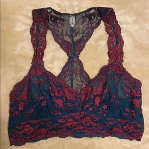 Free People Galloon Lace Racerback
